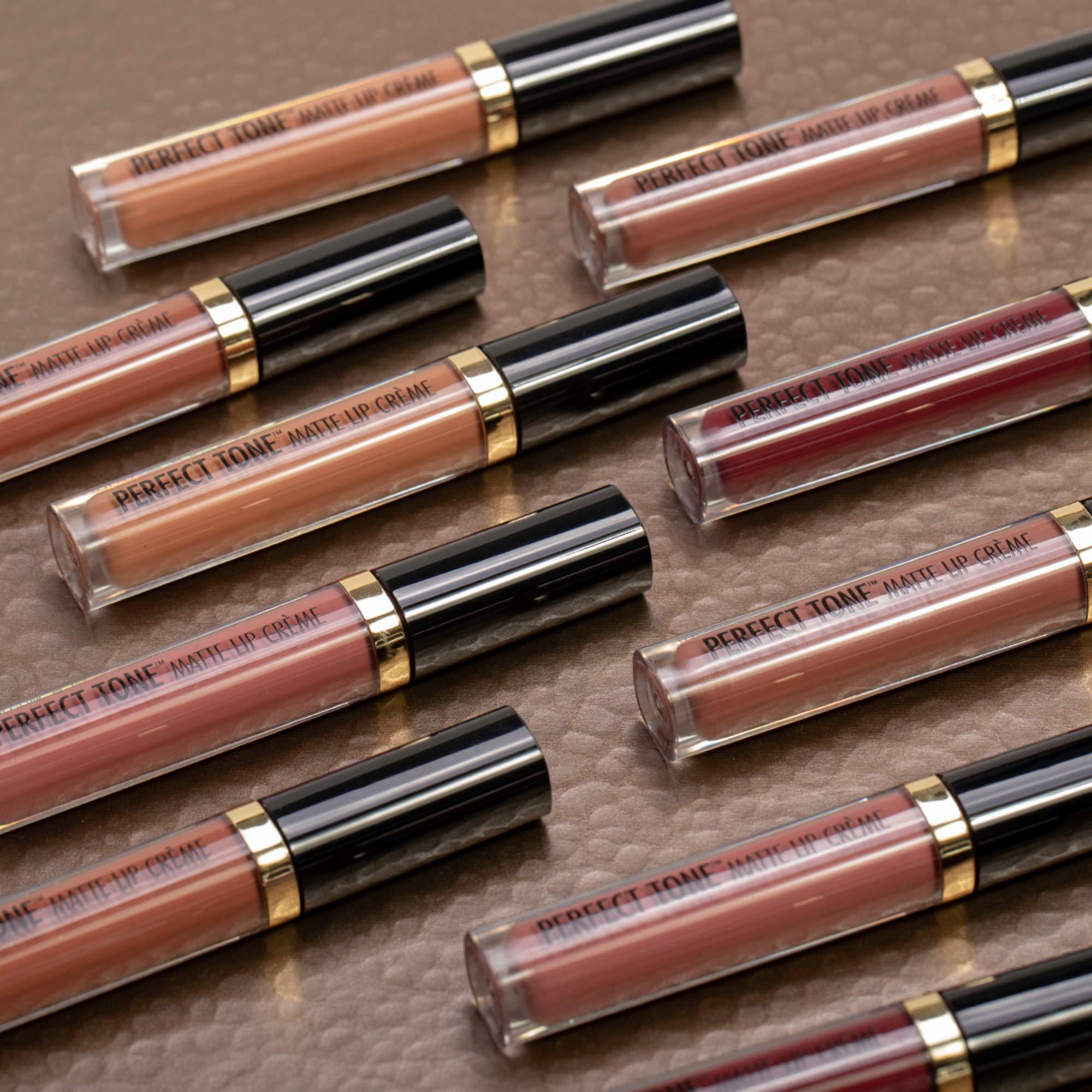 Black Radiance Black Radiance Perfect Tone Matte Liquid Lipstick Lip Crème Pretty Sexy (Pack of 3)