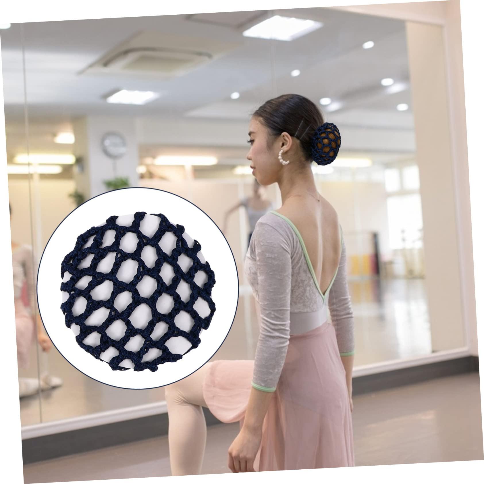 balacoo Balacoo 24 Pcs Elastic Mesh Hair Accessories Hair Net Hairnets Ballet Hair Accessories Skating Hair Accessories Hair Bun Girls Hair Accessories Bun Nets for Ballet Girls Invisible Hairnet