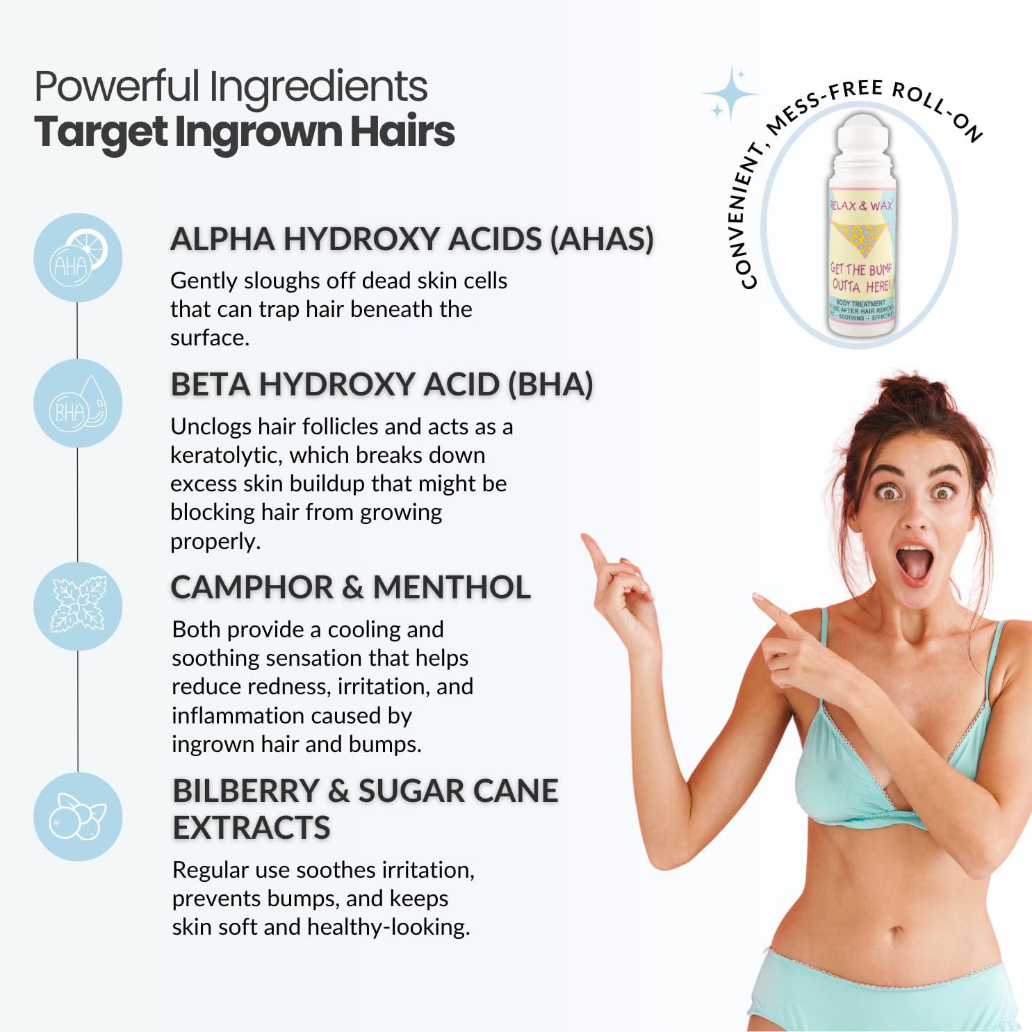 Relax and Wax Relax and Wax Get the Bump Outta Here