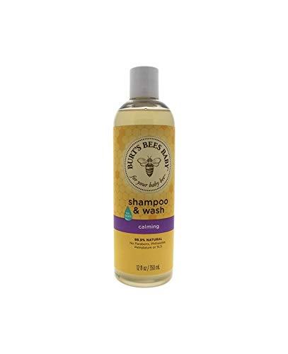 Burt's Bees Baby Shampoo Wash Calming by Burts Bees for Kids - 12 oz Shampoo Body Wash