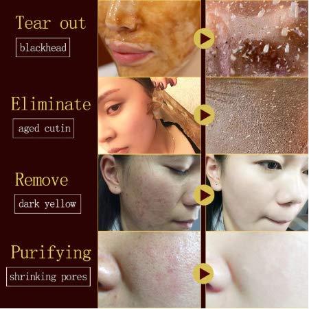 BaoTe' 2019 HOT Honey tearing mask Peel Mask oil control painless remove blackhead Peel Off Dead Skin Clean Pores Shrink Face Care 60g face mask