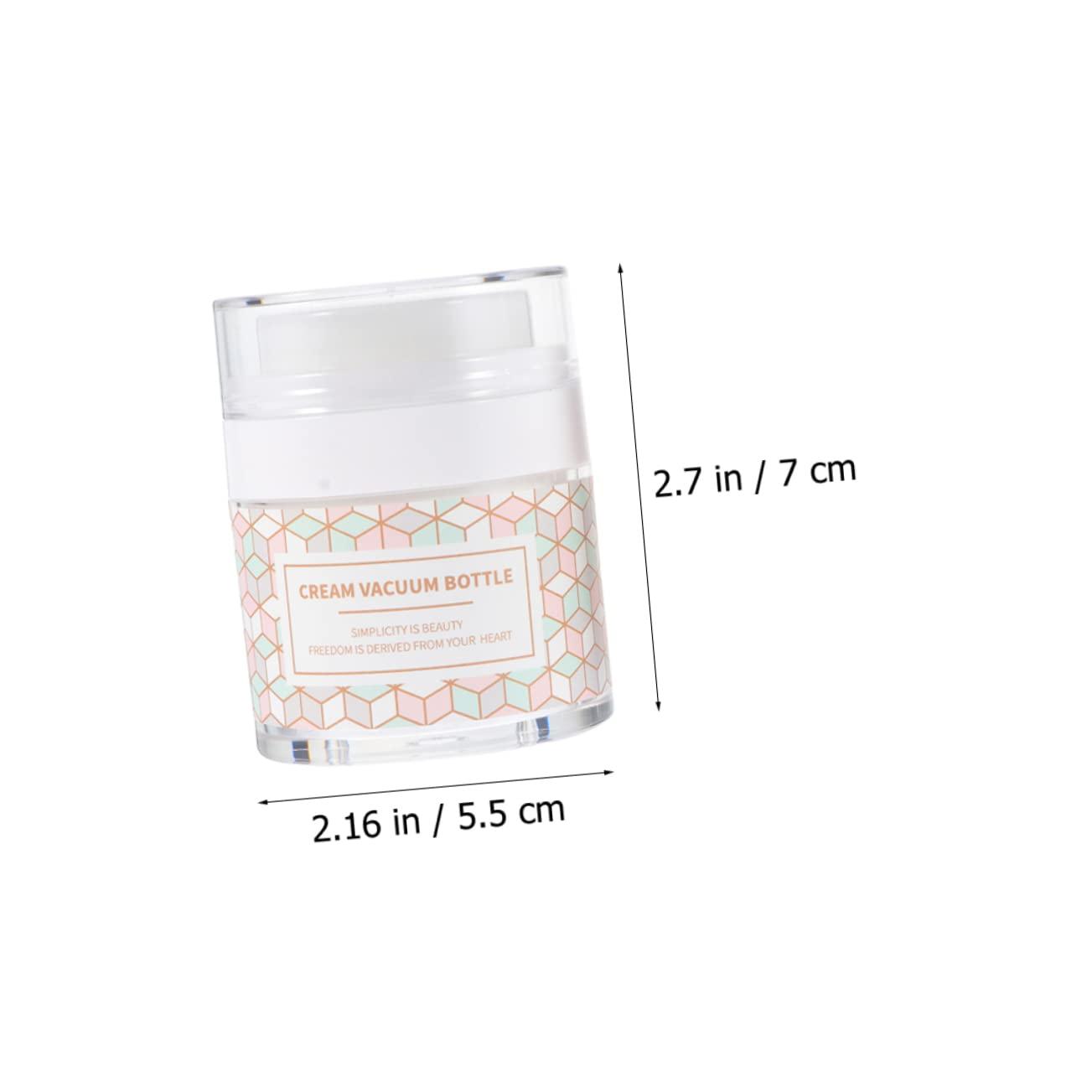 NOLITOY NOLITOY Facial Cream Storage Jars Multipurpose Makeup Package Bottles 4pcs Cream Sub Storage Bottles Spill Proof for Travel