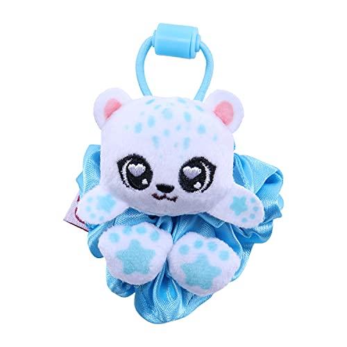 Scrunchmiez ScrunchMiez Single Surprise Pack, Magically transforms from Hair Scrunchie to Cute Plush Friend as Well as Backpack Clip. So Many Characters to Collect & wear.,(ID96524)