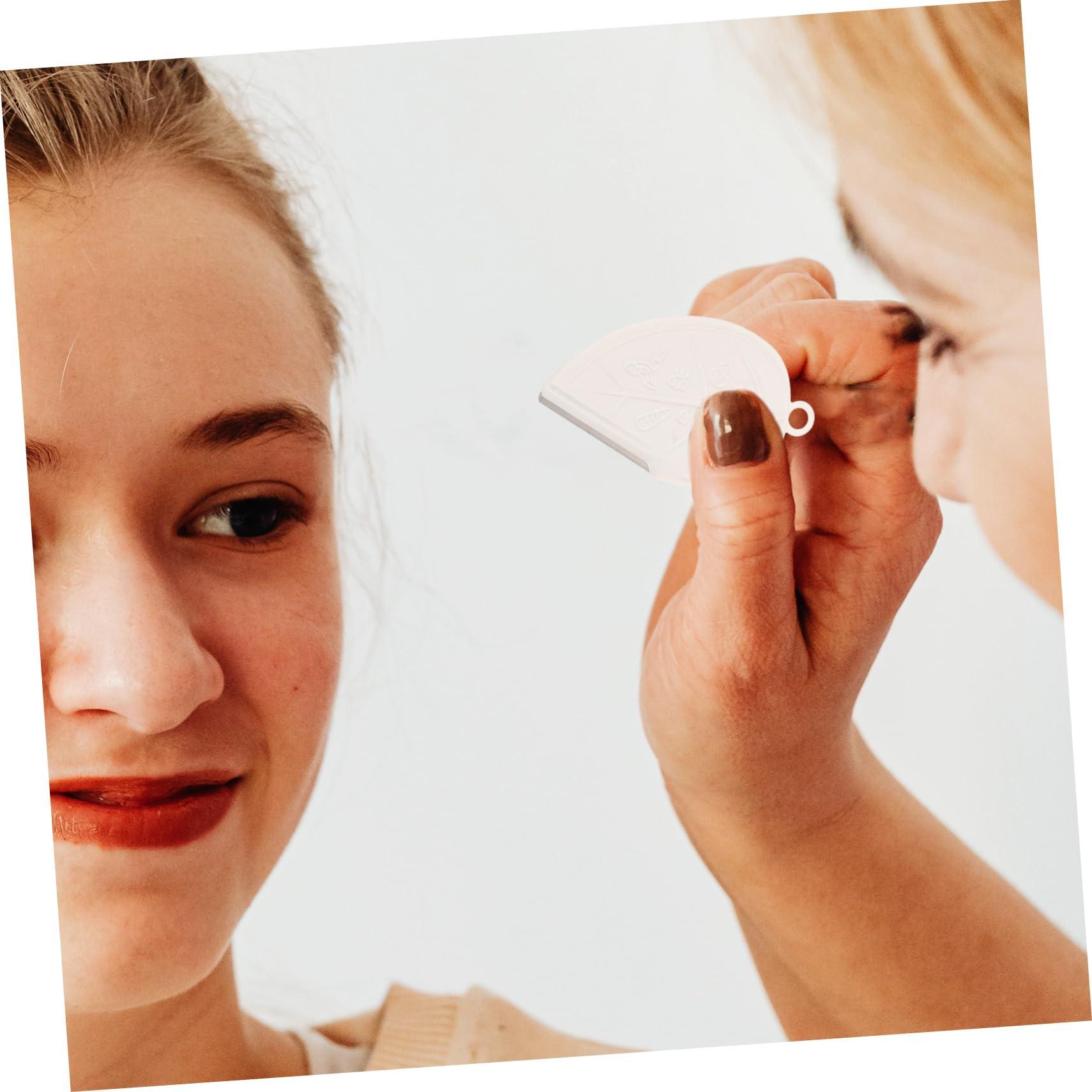 BIUDECO BIUDECO Mens Eyebrow Trimmer Kit 2pcs Facial Hair Razors Women\' Tools Easy to Use and Carry for Travel or Office