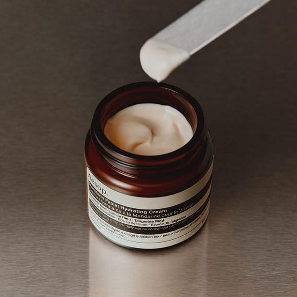 Aesop Aesop Mandarin Facial Hydrating Cream | Cools, Tones, and Balances Normal And Combination Skin | Mandarin Rind, Lemon Rind, Tangerine Rind | 2.1 oz / 60 mL