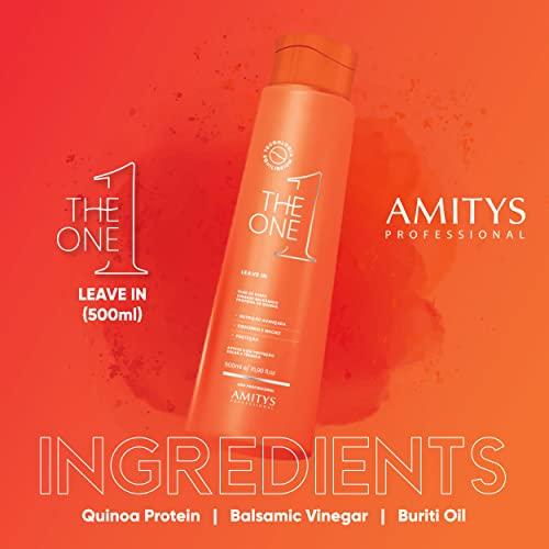 Amitys Professional Amitys The One Leave-In 500ml, Buriti Oil, Quinoa Protein, Balsamic vinegar. Damage Repair, Capillary Strengthening , Amino Acid Reposition
