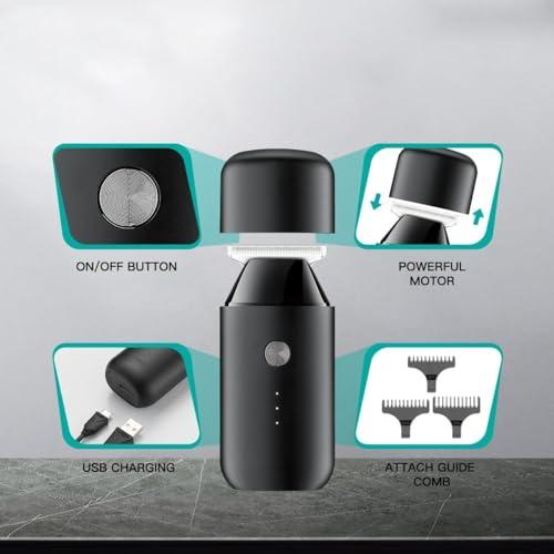 ARTSZY ARTSZY Hair Clippers for Men, Mini Hair Clipper Professional 0 Cutting Machine Electric Cordless Beard Trimmer Rechargeable Hair Trimmer for Men