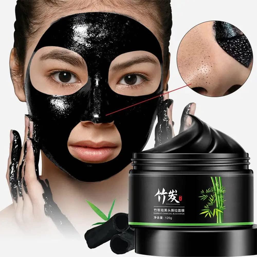 Kailisen KlsyChry Blackhead Remover Mask, Charcoal Face Mask for Black Head Remover, Blackhead Peel Off Face Mask Pore Cleaner Helps Men & Women Face Skin Care - 4.23 OZ (120g)