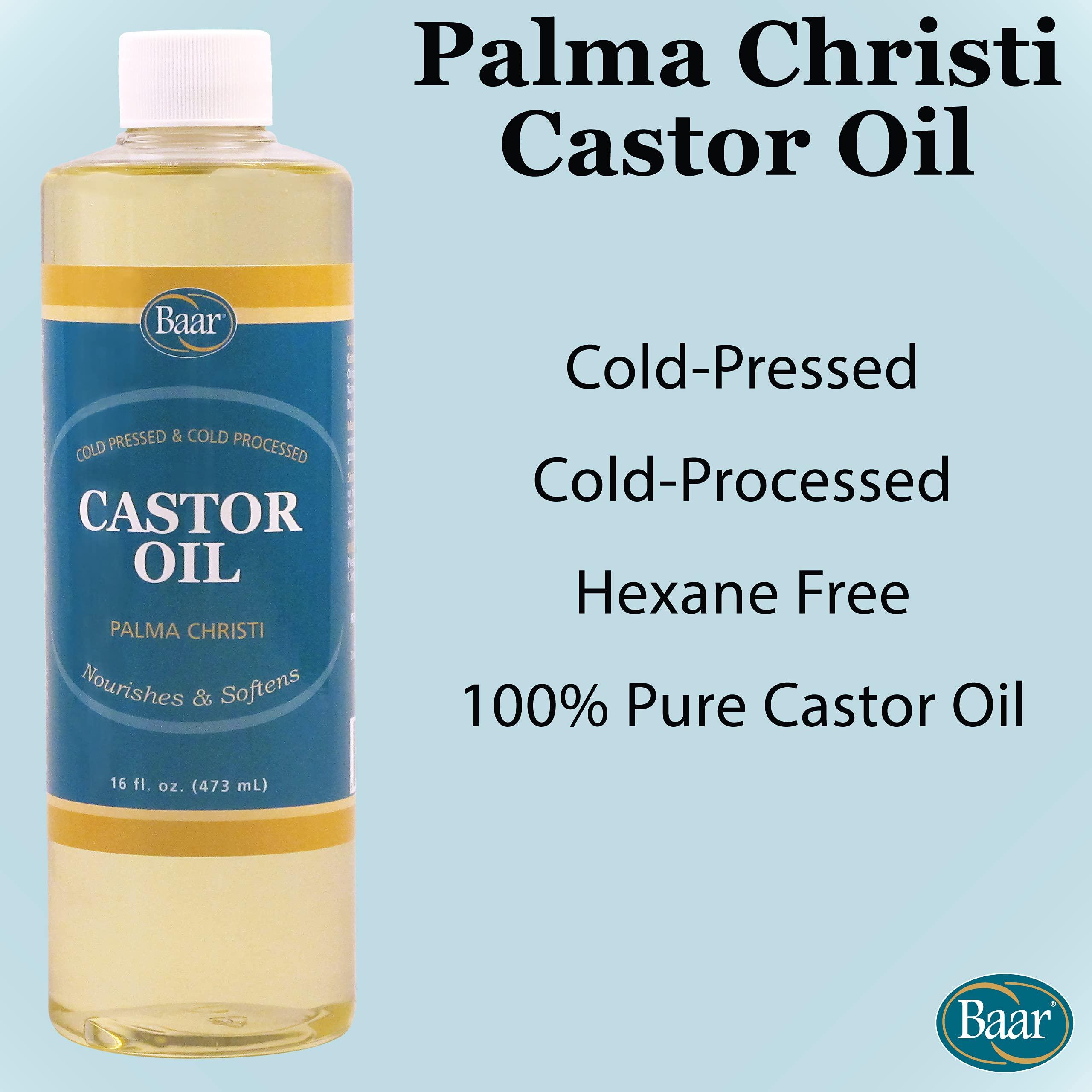 Baar Baar Castor Oil Packs Kit: Heating Pad with Auto Shut Off; Cold Pressed, Cold Processed, Hexane Free, Palma Christi Castor Oil; Reusable, Unbleached Wool Flannel Cloth; & Disposable Castor Oil Packs