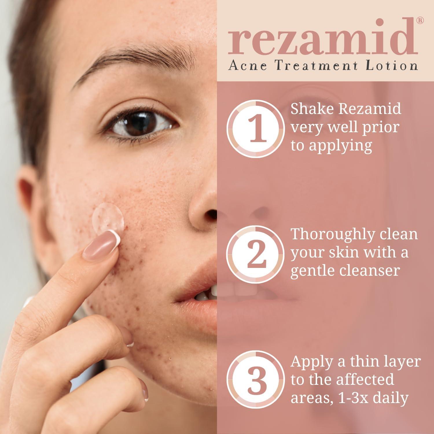 Rezamid Rezamid Acne Lotion, 2 oz per Bottle