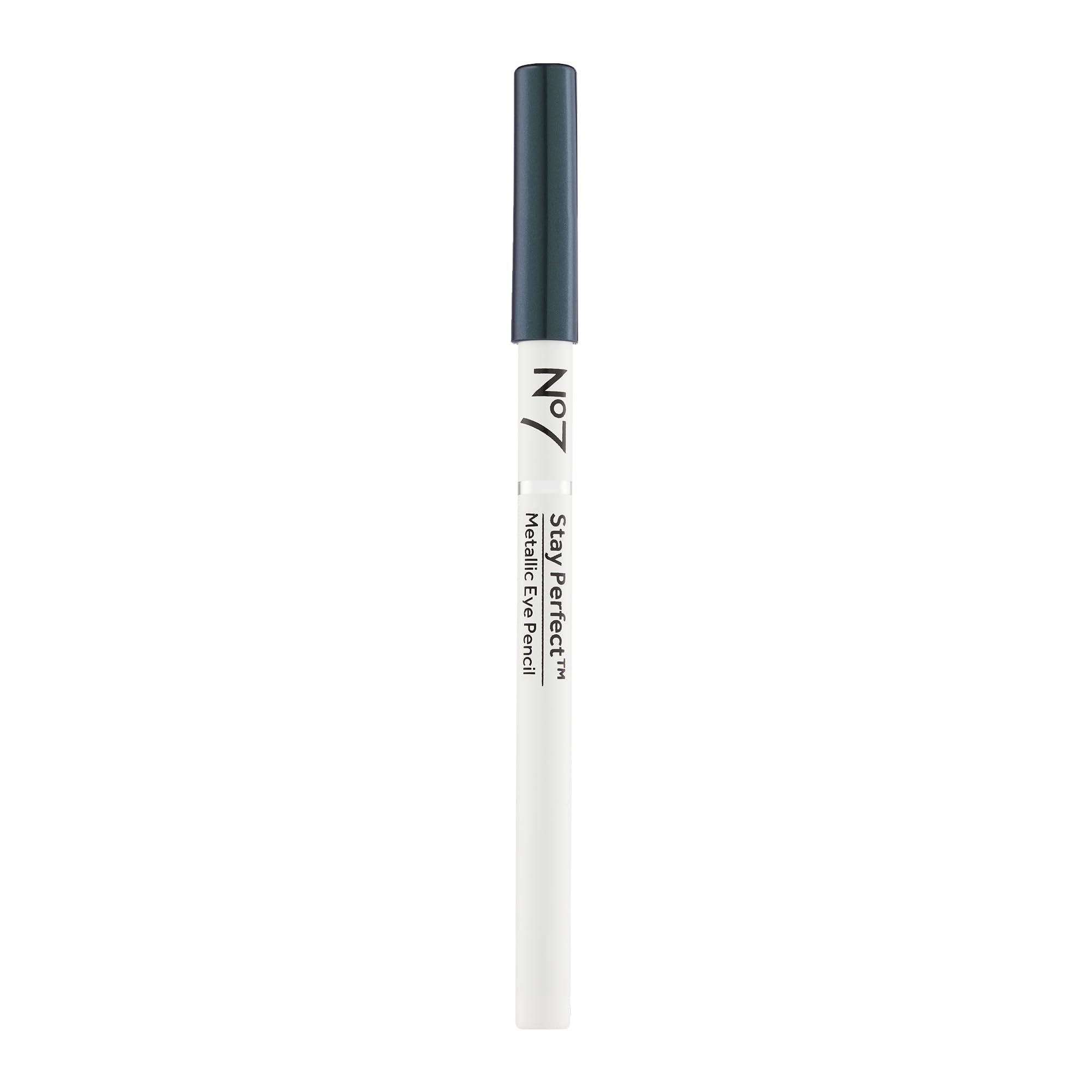 No7 No7 Stay Perfect Amazing Eye Pencil - Green - Precision Tip Pencil Eyeliner for Silky, Effortlessly Smooth Texture - Up to 12 Hrs of Long Wearing, Waterproof Pigment (1g)