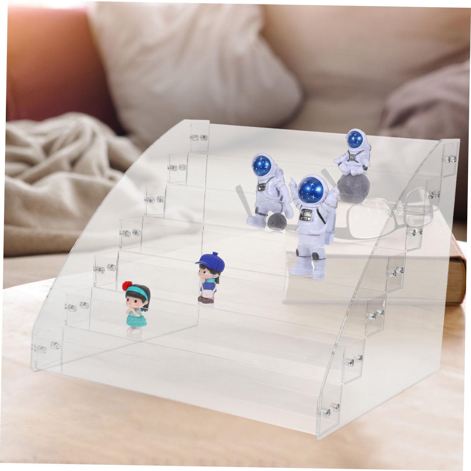 OHPHCALL OHPHCALL Lipstick Nail Polish Display Rack Acrylic 7-Layer Storage Modern Makeup Organizer