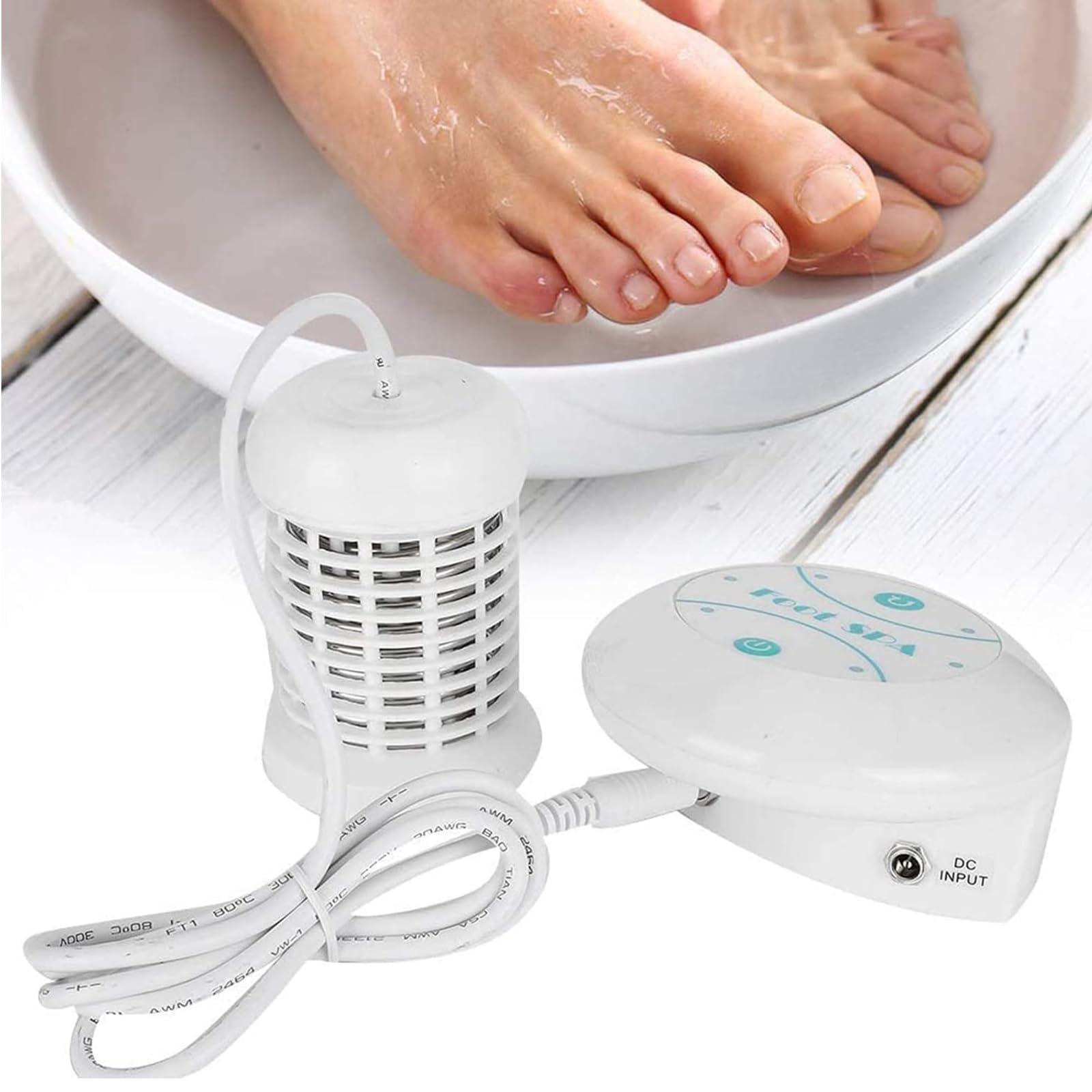 Qneicodess Ionic Foot Cleanse Ion Detox Foot Bath Machine, Foot Detox Spa Ion Cleanse Chi Machine for Home Use Beauty Club Salon, Regain Health & Vitality(Tub Not Include) (White)