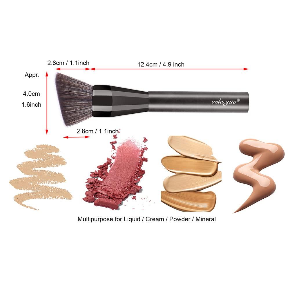 Vela.Yue Vela.Yue Angled Powder Foundation Makeup Brush