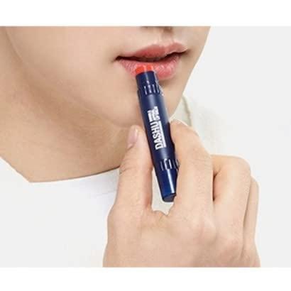 Mise Dashu Men's Double Appeal Lip Balm 4.8g Strawberry flavor + 1 unscented 1P