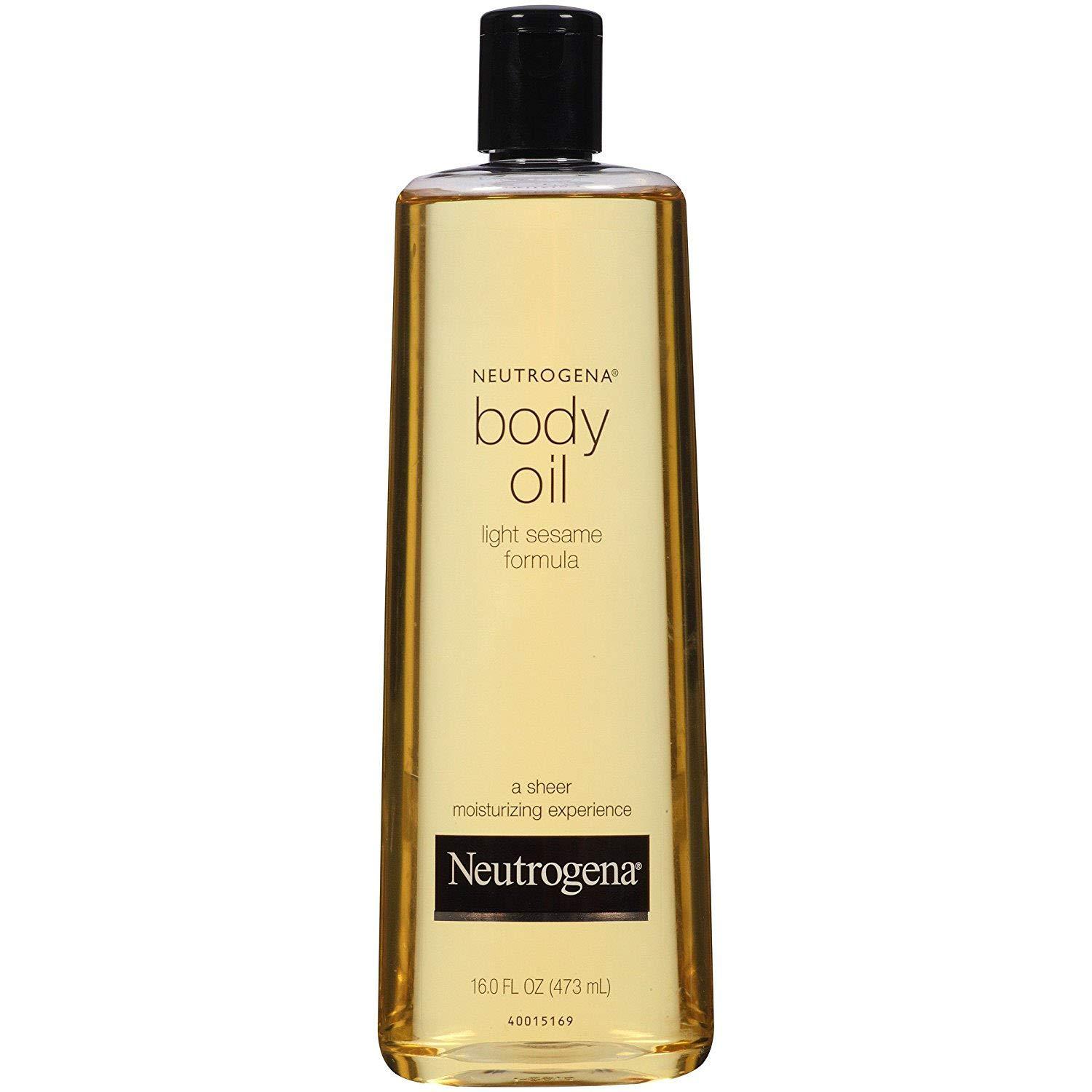 Neutrogena Neutrogena Body Oil, Light Sesame Formula, 16 Ounce (Pack of 2)