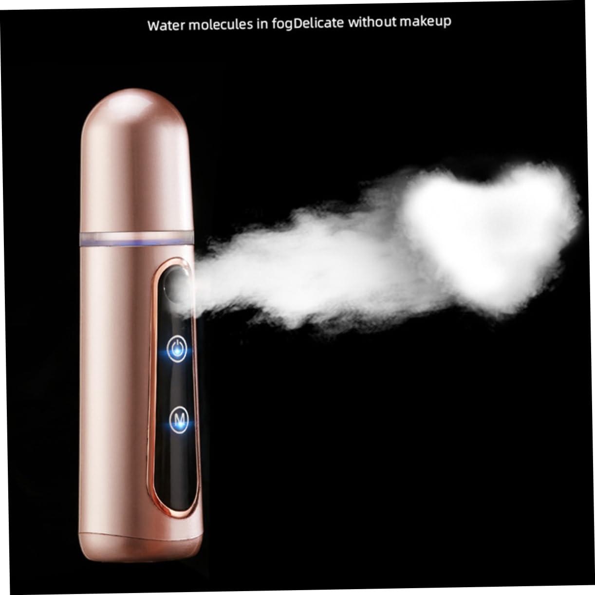 BIUDECO BIUDECO Steamer Nano Mist Sprayer Mini Face Spray Device Golden