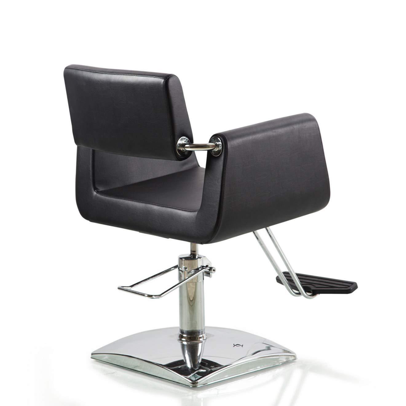 Salon Style Salon Style Shampoo Tattoo Spa Beauty Equipment for Hair Stylist Women Man,Black Hydraulic Barber Chair Wide Styling Salon Chair All Purpose Beauty Equipment