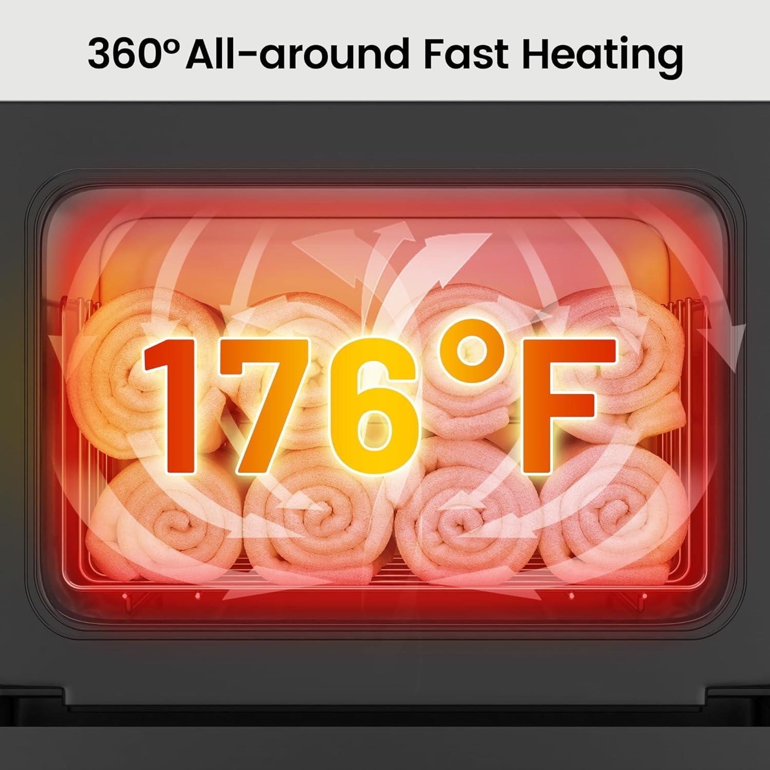 XDTKJDZ XDTKJDZ Towel Warmer, 8L Towel Warmer Cabinet can Hold 12 Wet Facial Towels,Hot Towel Warmer Use for Spa, Hair Beauty, Salon - Black