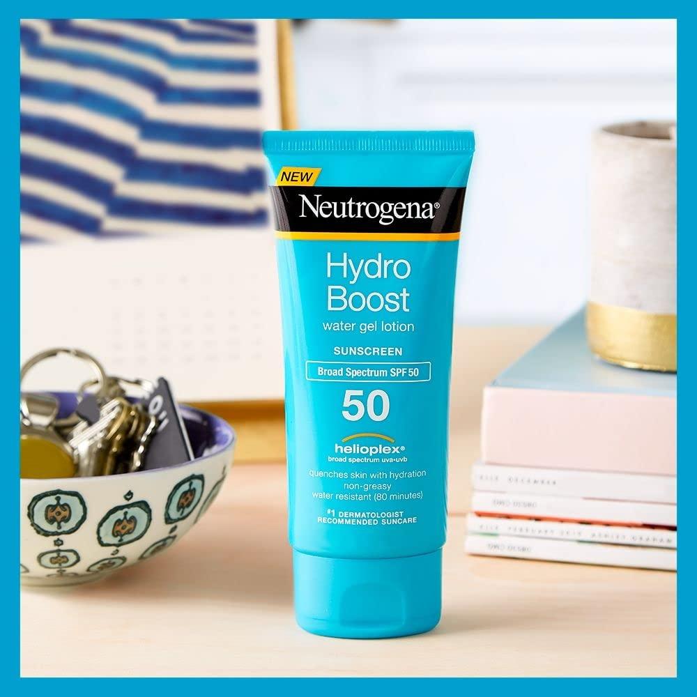 Neutrogena Neutrogena Hydro Boost, Water Gel Lotion Sunscreen, SPF 50, 3 fl oz (88 ml)