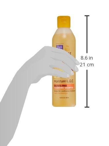 Soft-Sheen Carson SoftSheen-Carson Dark and Lovely Au Naturale Moisture LOC Sulfate-Free Cleansing Shampoil, 13.5 fl oz
