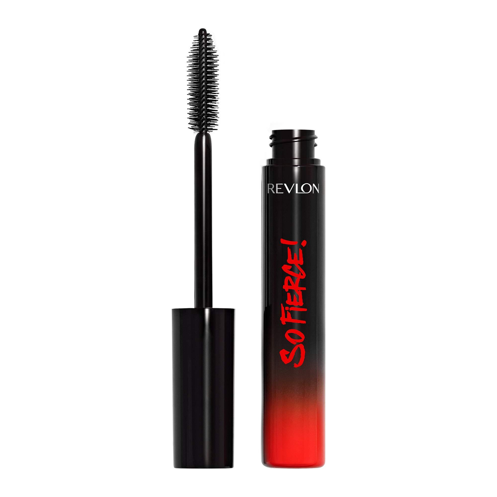 REVLON Revlon Mascara, So Fierce Eye Makeup, Lasts up to 24 Hours, No Clump, Smudge-Proof, Flake-Free, 701 Blackest Black, 0.25 fl oz