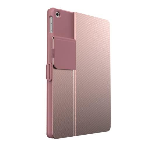 Speck Speck Products iPad 10.2" Stylefolio with Microban (Metal Gold Rose/Lipstick Pink)