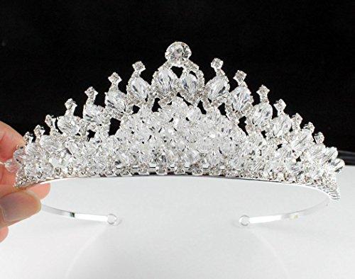Tiara Delicate Austrian Crystal Rhinestone Tiara Crown Prom Headband Bridal T11999