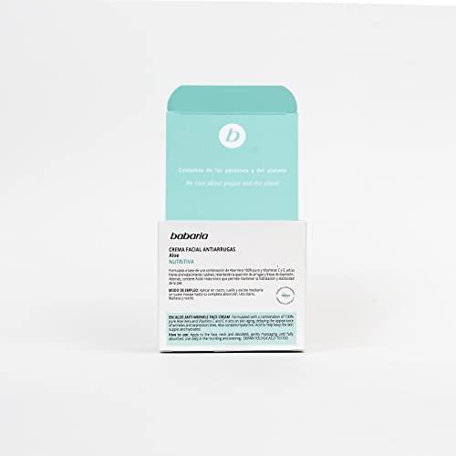 Babaria Babaria Natural Anti Wrinkle Face Cream Aloe Vera 50ml