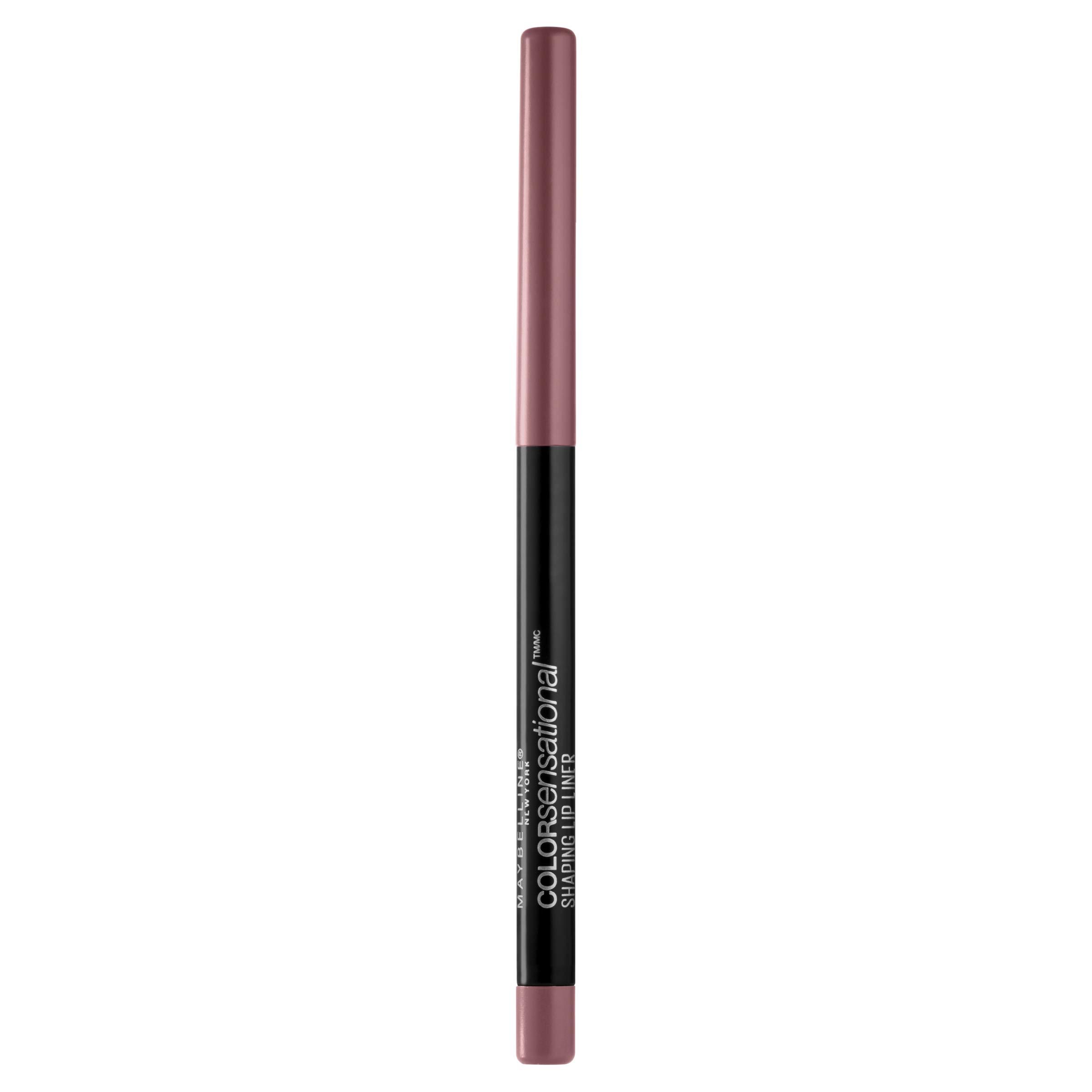 MAYBELLINE MAYBELLINE Color Sensational Shaping Lip Liner with Self-Sharpening Tip, Gone Griege & Almond Rose Shades, 2 Count