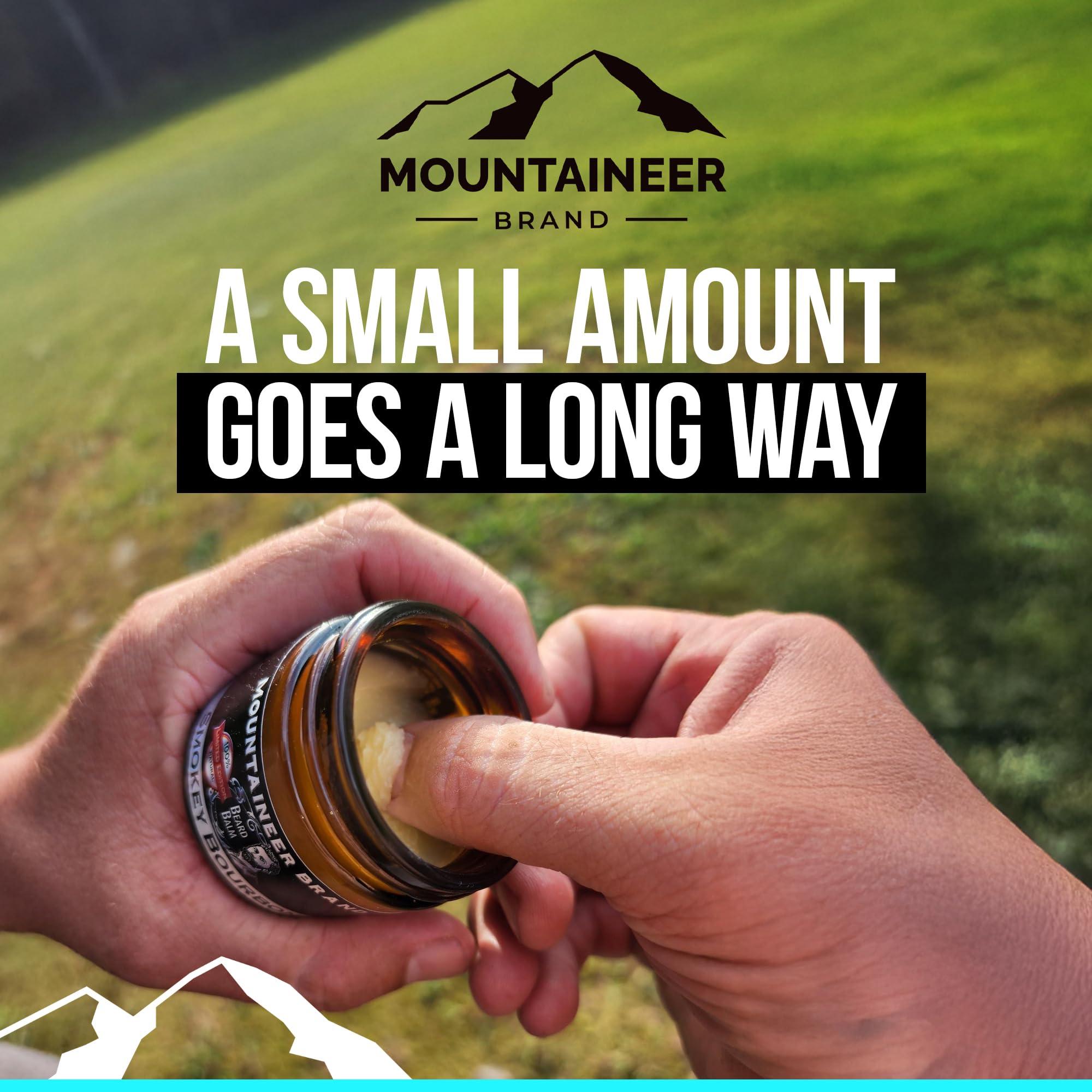 Mountaineer Brand Mountaineer Brand Natural Beard Balm with Timber Scent | Scents Inspired by Nature | Beard Butter for Men | Leave in Condidtioner | Hydrates, Softens and Tames | Made in West Virginia | 2oz