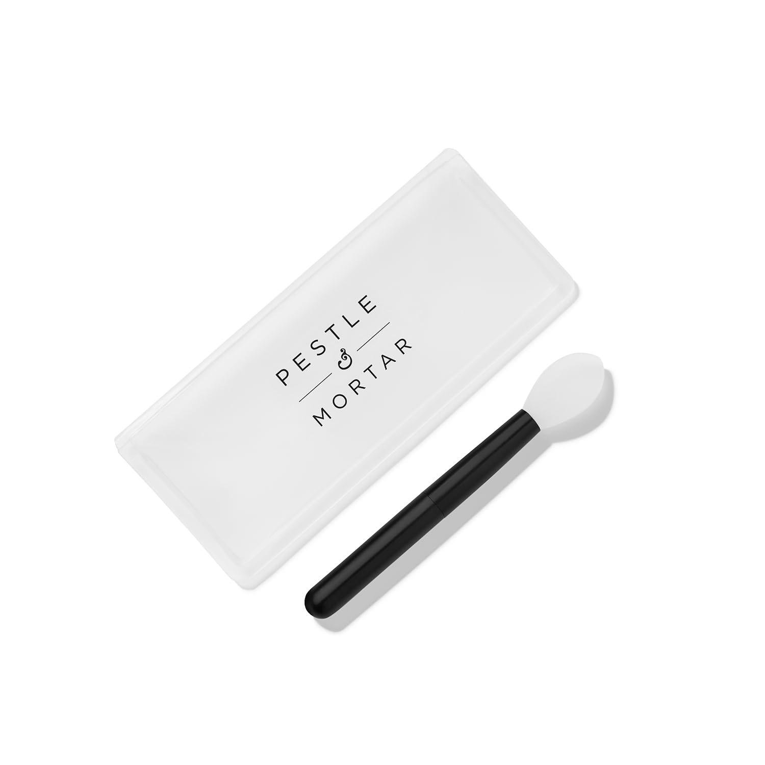 Pestle & Mortar CHUMMI LIP MASK - skincare for your lips - Luxurious overnight lip treatment in coconut, berry, and vanilla, blended with lip-softening plant butters and exfoliating berry extracts. (20g, Coconut)