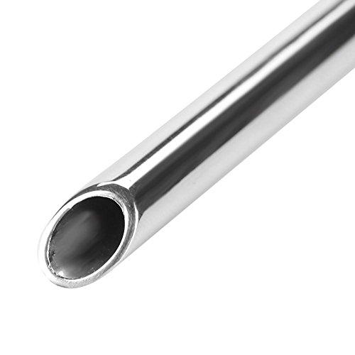 Simlug Piercing Needles, Stainless Steel Piercing Receiver Tube, Body Jewelry Holding Piercing Tool for Ear Nose Belly Tongue Nipple Eyebrow (8mm)