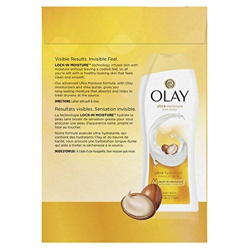 Olay Body Wash for Women by Olay, Body Wash with Shea Butter - 16 Fl Oz- (Pack of 2)