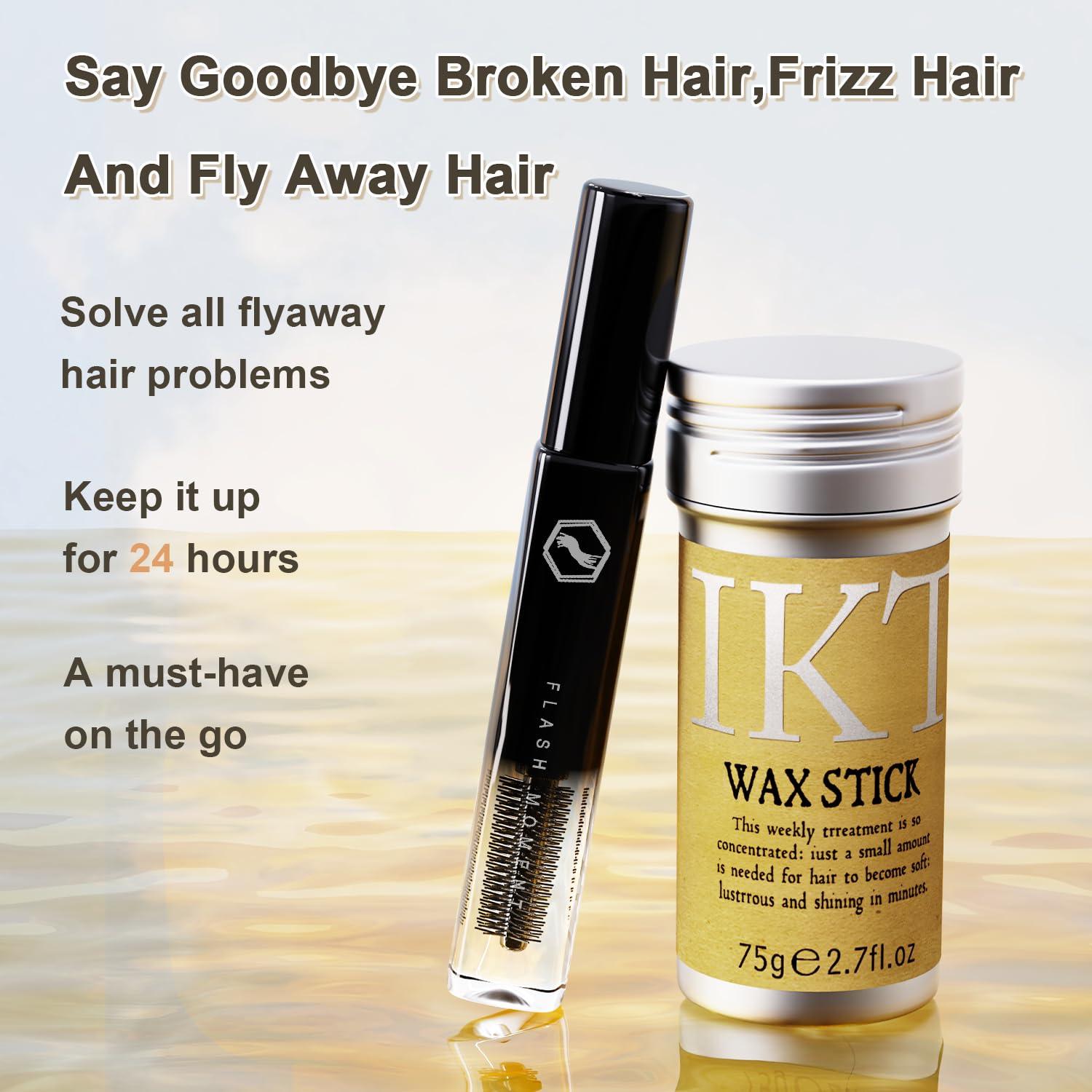 AnWoor AnWoor Fly Away Hair Tamer, Non-greasy Hair Wax/Gel Stick for Women for Broken Hair, Edge Control, Flyaways Long-Lasting Fixed Hair Styling, Works in 3 Seconds