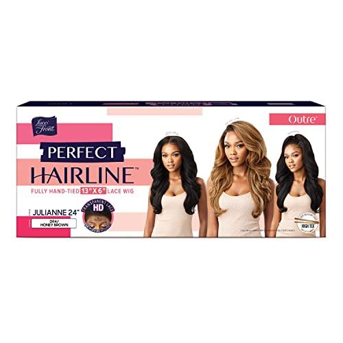 Outre Outre HD Lace Front Wig Perfect Hairline Fully Hand-Tied 13X6 Lace Wig Julianne 24" (613)