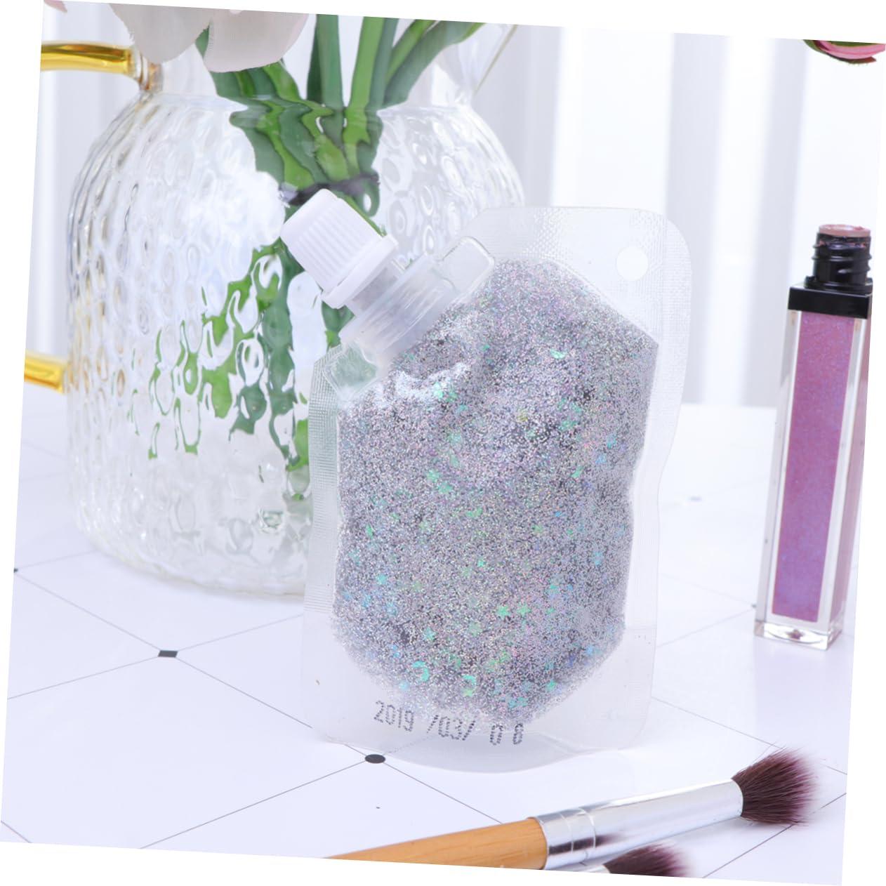 minkissy minkissy 1 Glitter Body Gel Glitter Gel Glitter Makeup Sequins Gel for Body Makeup Sequins Gel Body Shimmer Eyeshadow Sequins Gel for Face Makeup Eyeshadow Sequin Body Gel