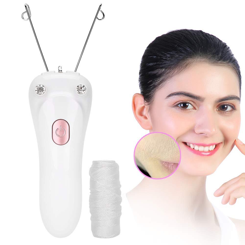 Betued Betued Electric Threading Epilator, USB Hair Remover, Facial & Body Hair Removal, Gold