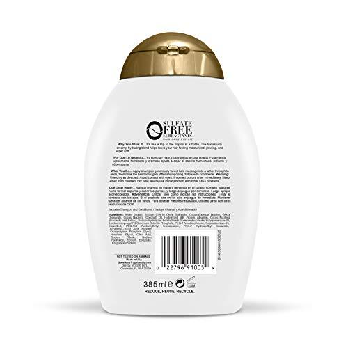 OGX OGX Nourishing Coconut Milk Shampoo 13 Ounce (Pack of 3)