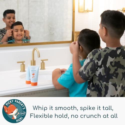 LANE & CO. LANE & CO. Baby Hair Gel - Hypoallergenic Kids Hair Gel - Flexible Medium to Firm Hold - Tames Flyaways, Frizz, Static Hair - Tested by Dermatologists - Suitable for Children Ages 0 & Up - 4 fl.oz.
