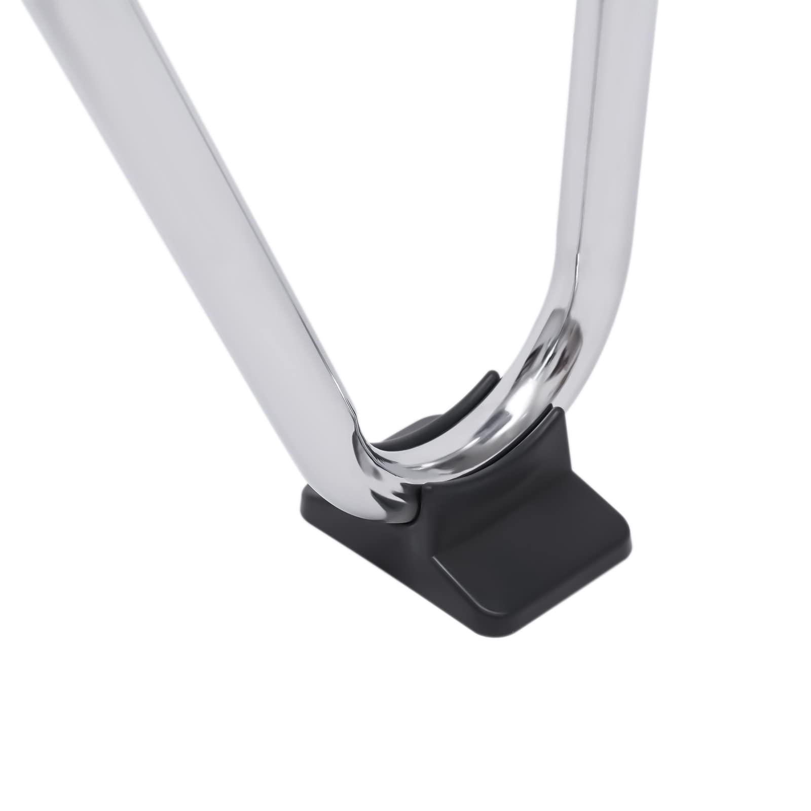 VPABES VPABES Portable Pedicure Stool with Footrest, Height Adjustable Leg Rest Pad Pedicure Chair Foot Rest Stand Manicure Nail Station for Spa Beauty Salon Studio Equipment Supplies