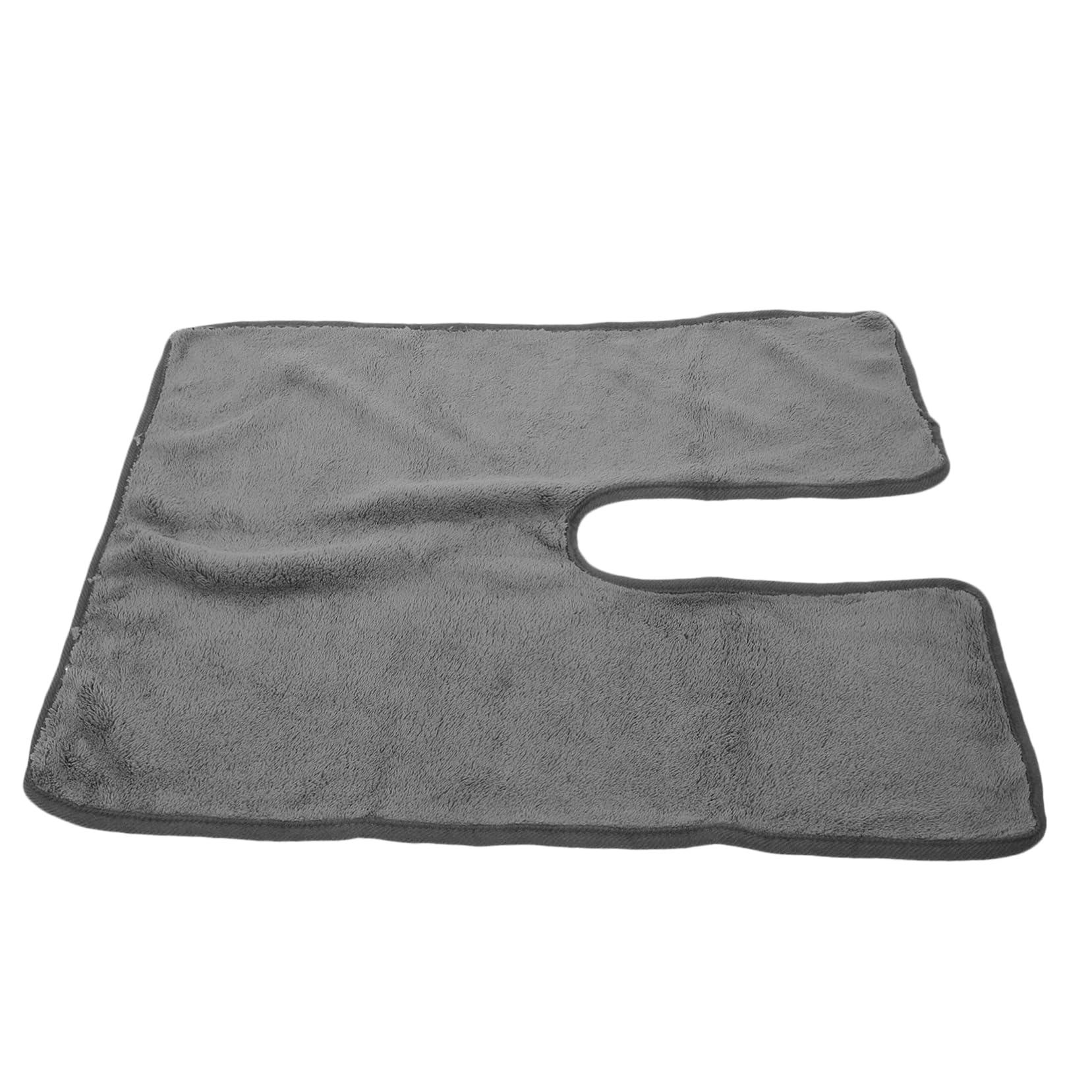 FOMIYES FOMIYES 2pcs Beauty Towel Facial Cleansing Towels Bath Towel Facial Towel Head Towels for Wet Hair Salon Used Towels Hand Towels Face Towels Towel for Hair Wrapping Dark Grey Coral Fleece