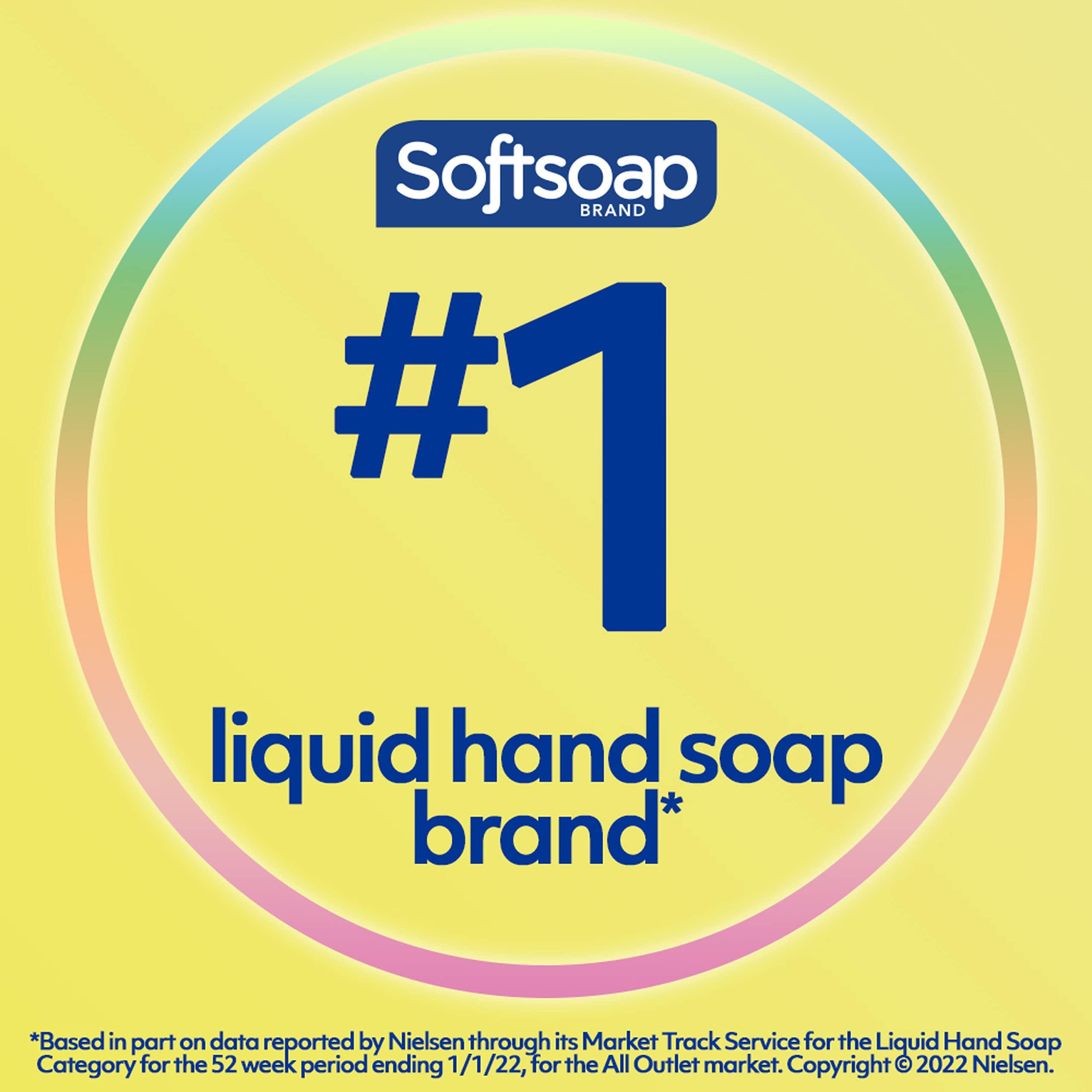 Softsoap Softsoap Antibacterial Liquid Hand Soap, White Tea & Berry Scent Hand Soap, 11.25 Ounce, 6 Pack & Antibacterial Liquid Hand Soap, Kitchen Fresh Hand Soap, 11.25 Ounce, 6 Pack