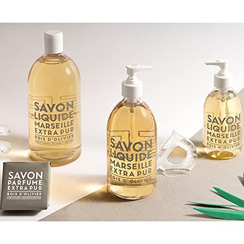 La Compagnie de Provence Compagnie de Provence Savon de Marseille Extra Pure Liquid Soap - Olive Wood - 33.8 fl oz Plastic Bottle Refill