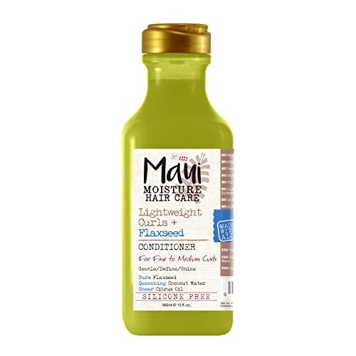 Maui Moisture Maui Moisture Lightweight Curls + Flaxseed Conditioner, Conditioning, Paraben Free, Silicone Free, 13 Fl Oz