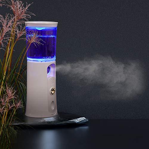 Healifty Healifty Portable Face Steamer Mini Facial Steamer 30ml Handy Facial Facial Mister Portable Moisturizing Mist Sprayer for Face Moisturizing Hydrating Portable