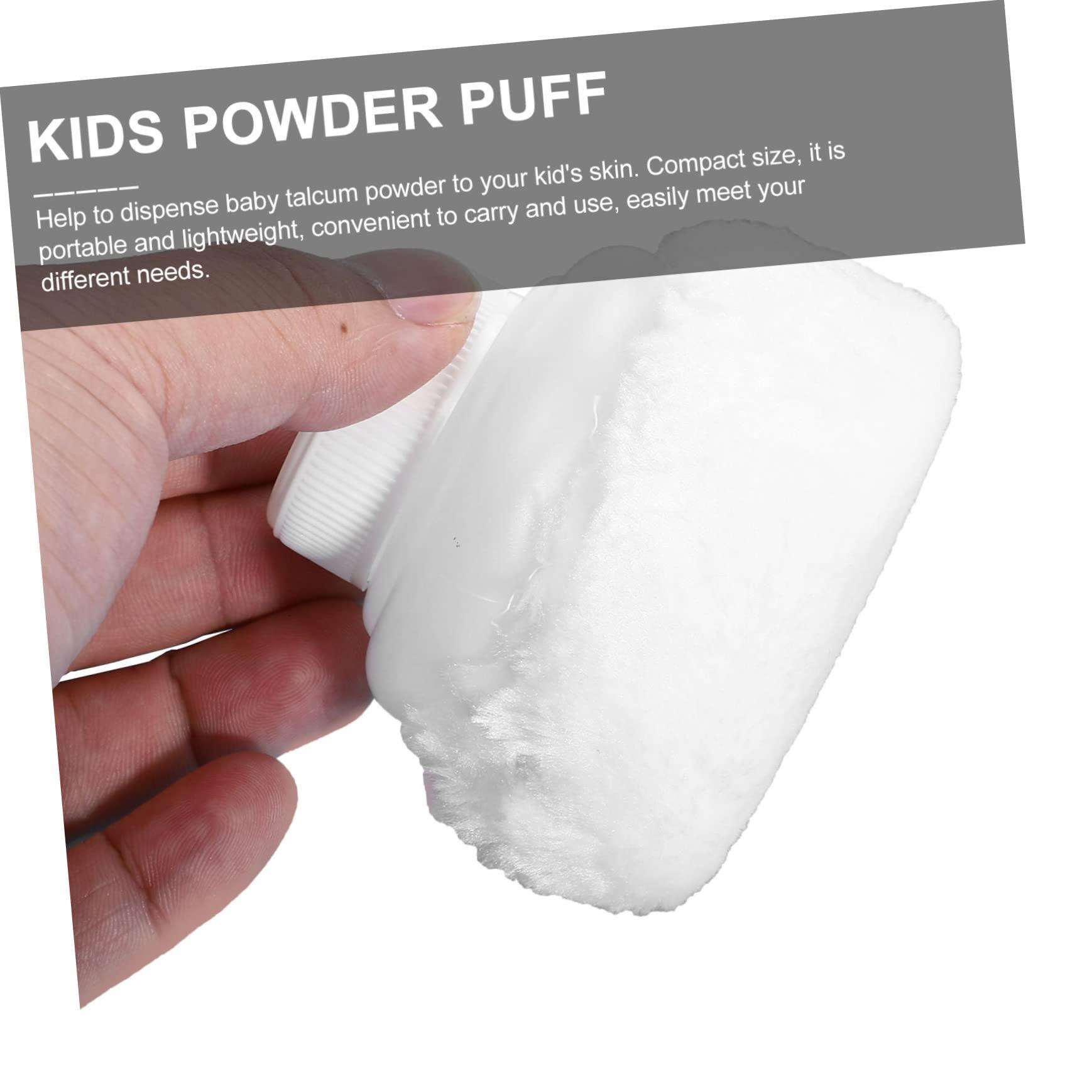 Beavorty 2 Sets Baby Powder Body Powder Puff After Bath Powder Puff Infant Powder Puff Talcum Powder Puff Toddler Powder Puff Fluff Powder Puff Plush Powder Puff Kids Powder Puff