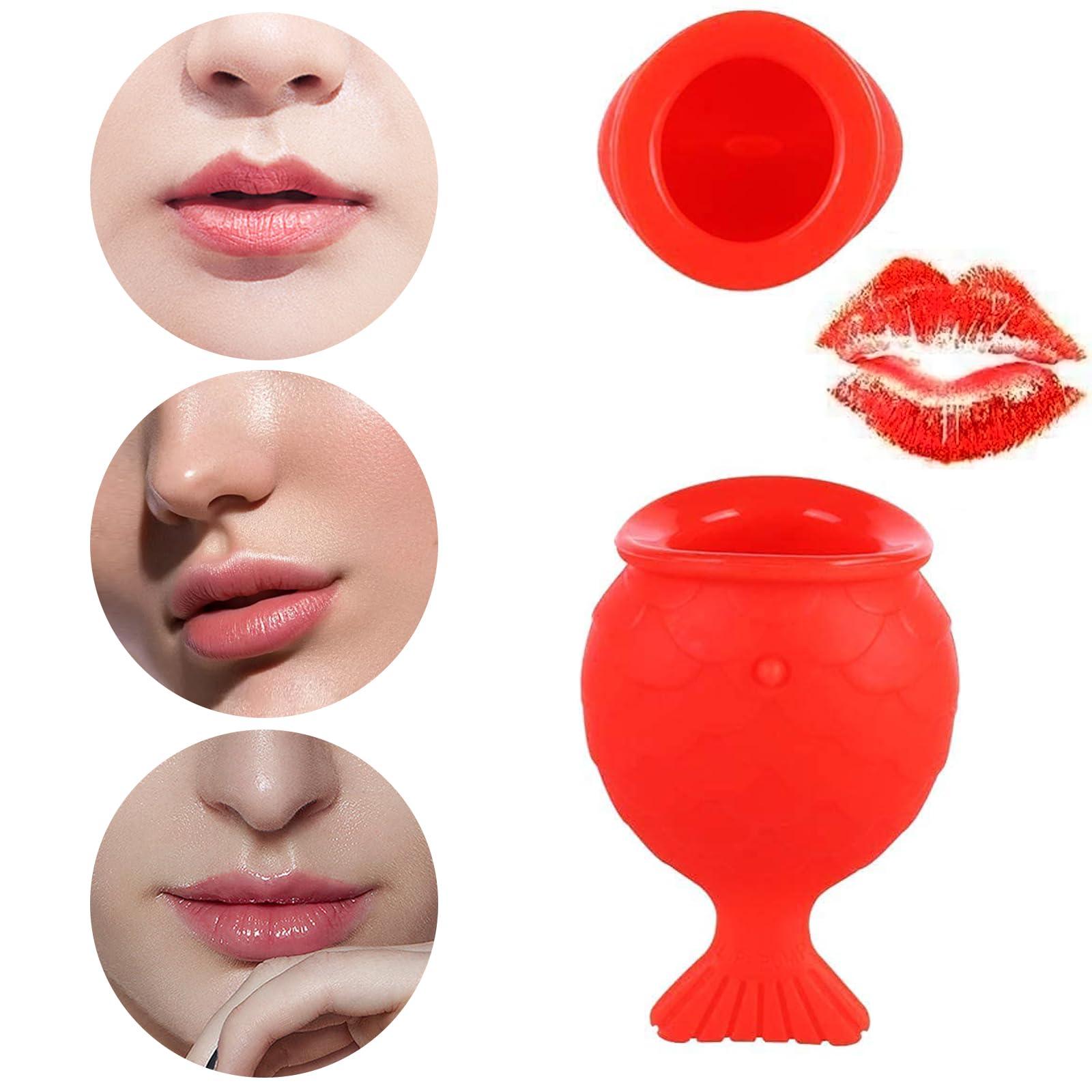 XPAPOV Lip Plumper Device Lip Filler Beauty Pump,Soft Material Pout Lips Enhancer Plumper Tool, Natural Pout Mouth Tool