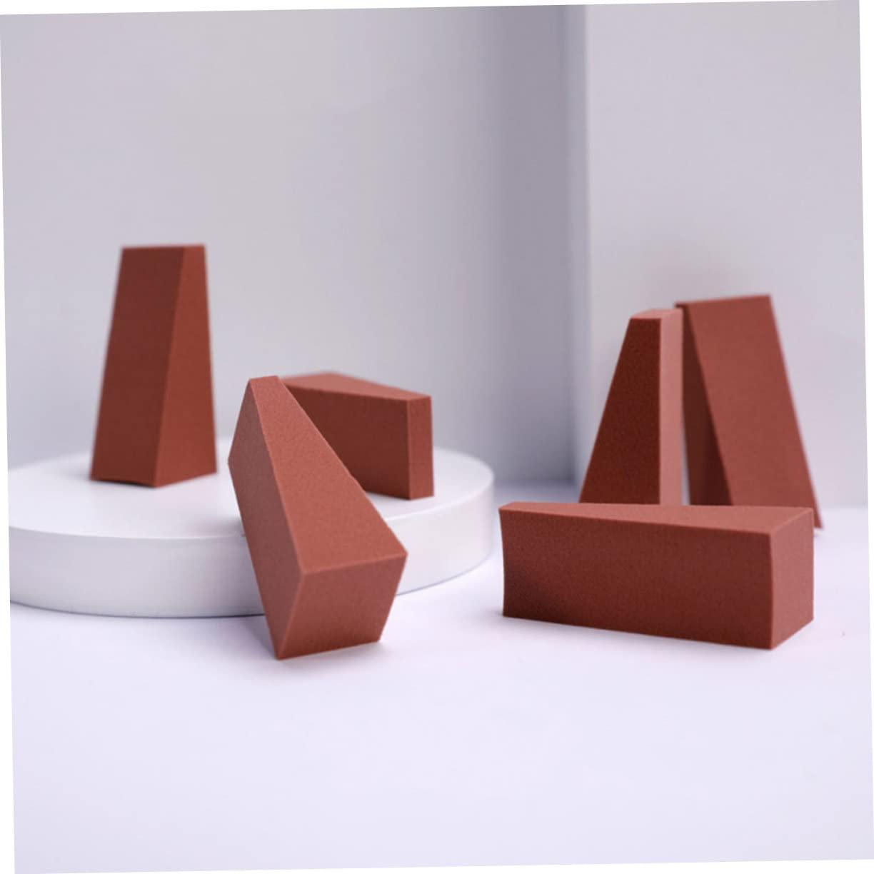 Hemoton Hemoton 50pcs Triangle Makeup Sponge Make up Sponge Makeup Sponges Bulk Dish Scrubber Sponge Foam Cosmetic Pads Sponges for Dishes Sponge Makeup Eco Sponge Hydrophilic Non-latex Sponge
