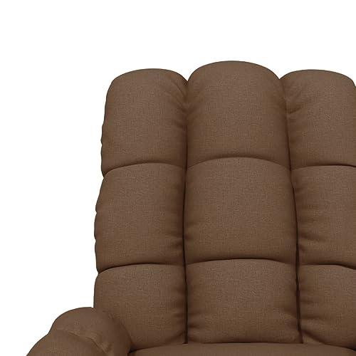 DYRJDJWIDHW DYRJDJWIDHW Massage Recliner Massage Chairs Full Body and Recliner,Best Massage Chair,Massage Chair Zero Gravity Full Body,shiatsu Massage Chair,Brown Fabric